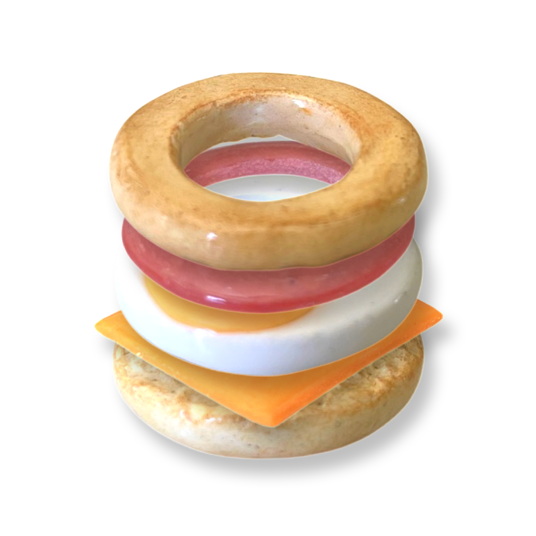 Stackable Egg McMuffin Ring