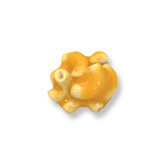 Macaroni and Cheese Pin or Hair Clip