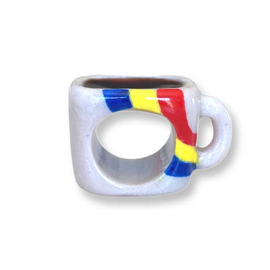 Retro Mug Coffee Ring